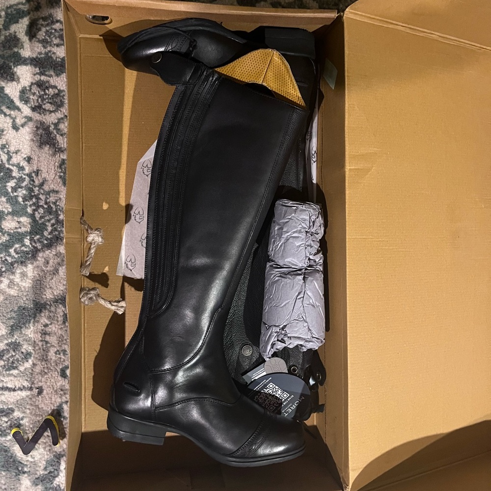 Moretta Aida Leather Riding Boots